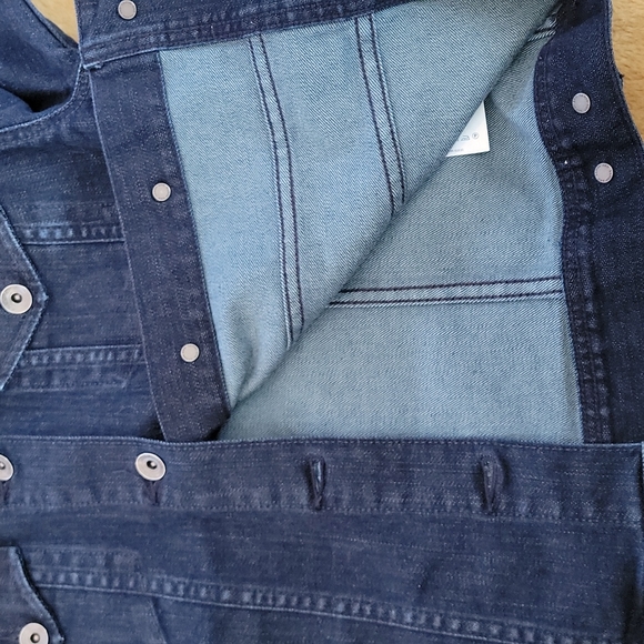 Lands' End Women's Jean Jacket Size Small (6-8) - Picture 4 of 5